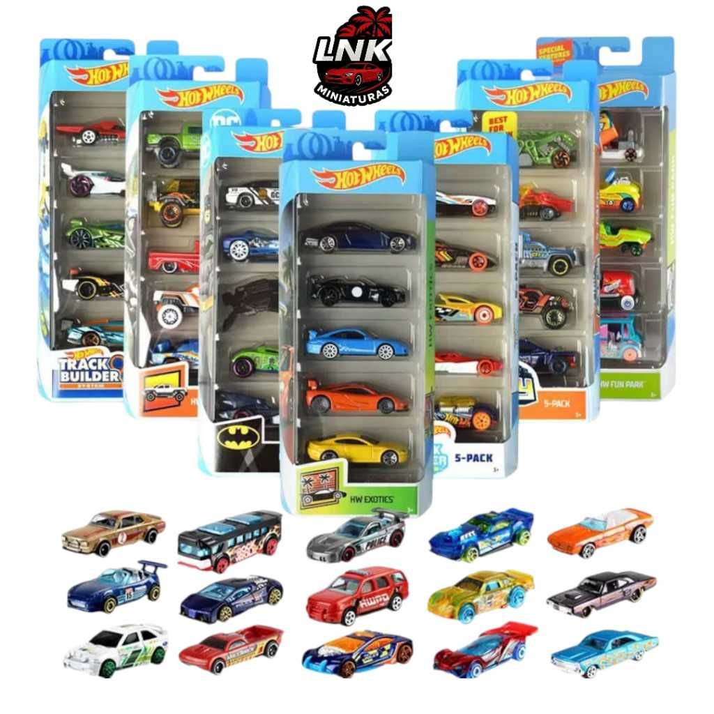 Hotwheels Metal Diecast Car Collection For Kids (Random Cars)