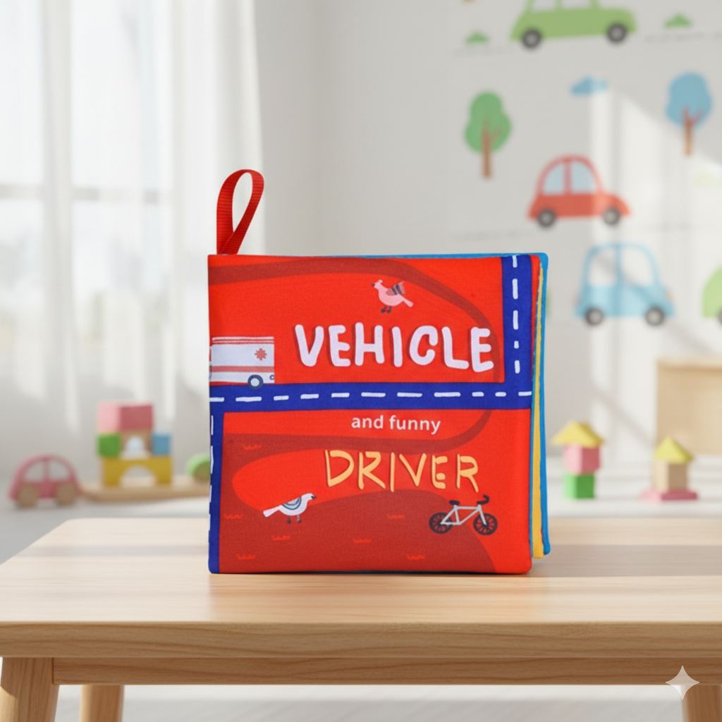 3D Early Education Cloth Book For Kids