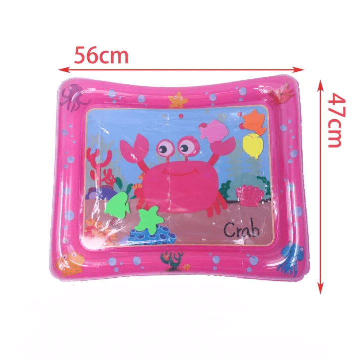 Premium Baby Inflatable Water Tummy Time Mat (Pink)