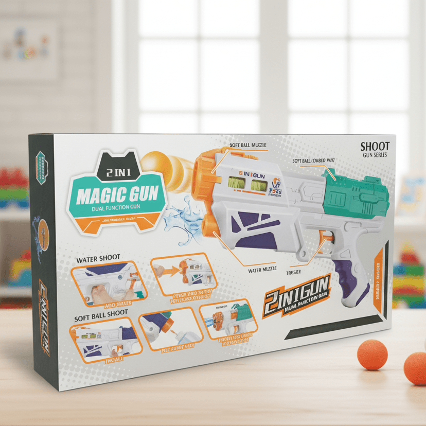 Magic Gun - Dual Function Gun