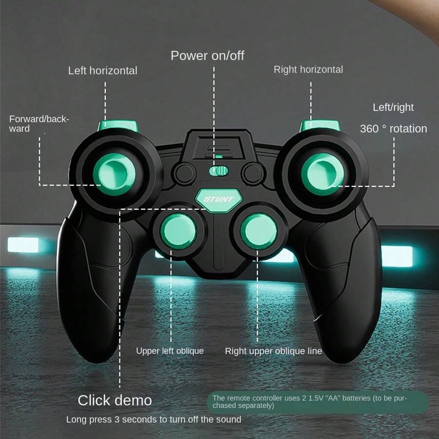 Remote Control Stunt Car | 360° Rotation Drift Car