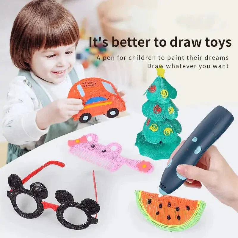 3D Pen Printing And Drawing Pen For Kids