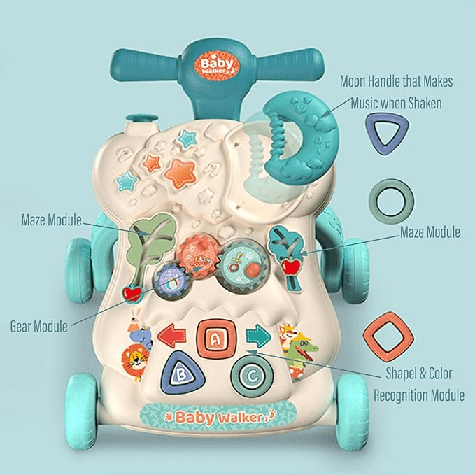 Baby Push Walker with Wheels