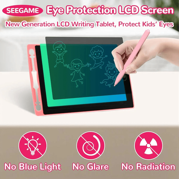 4.5" LCD Writing Tablet Multicolor Screen Writing Erasable Writing Board