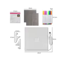 Acrylic LED Board With Colorful Night Light & 7 Neon Pens