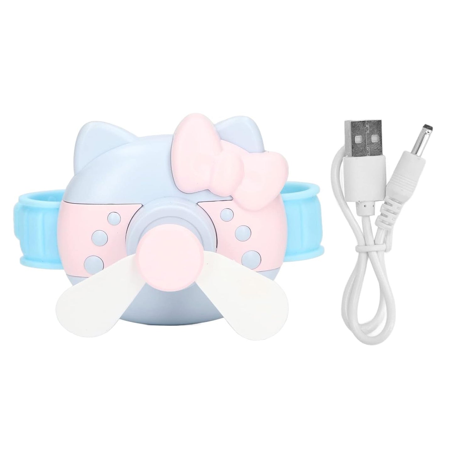 Mini Wrist Outdoor Rechargeable Cute Watch Fan