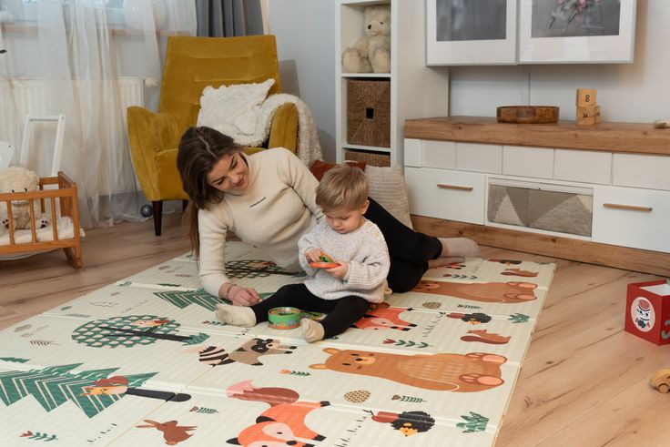 Large Reversible Baby Crawling Foam Play Mat