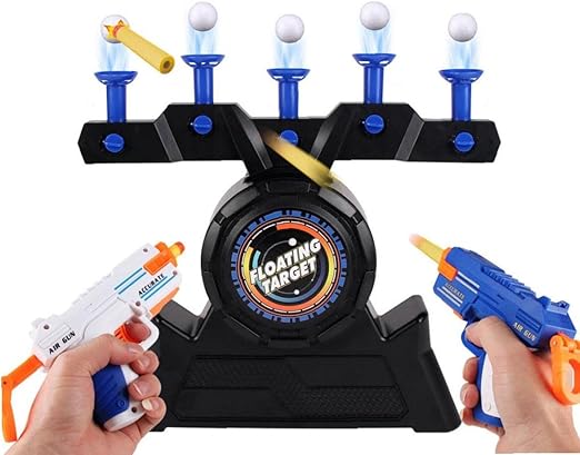 Floating Ball Target Shooting Soft Bullet Gun Toy For 2 Players
