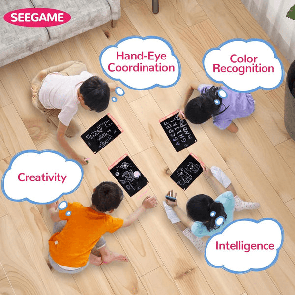 4.5" LCD Writing Tablet Multicolor Screen Writing Erasable Writing Board