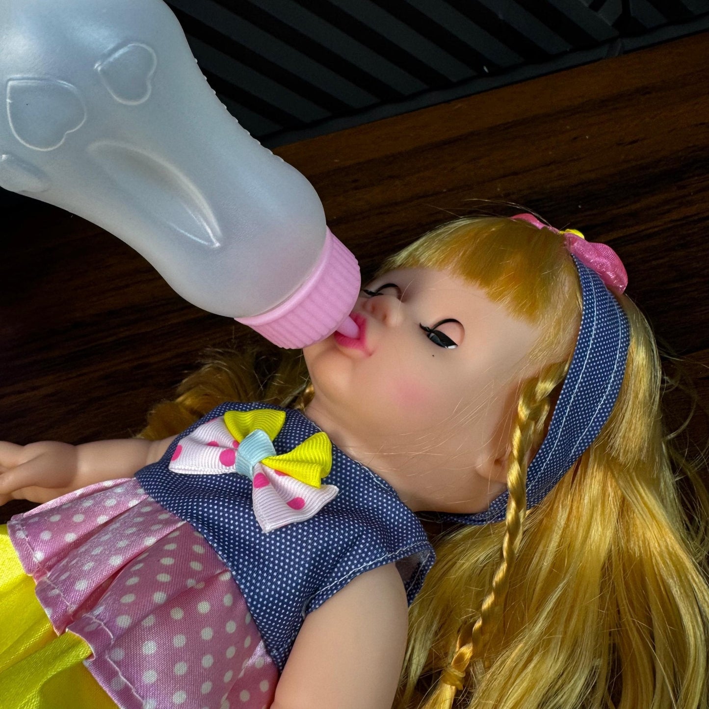 Baby Doll Happy Every Day with Feeding Bottle & Music