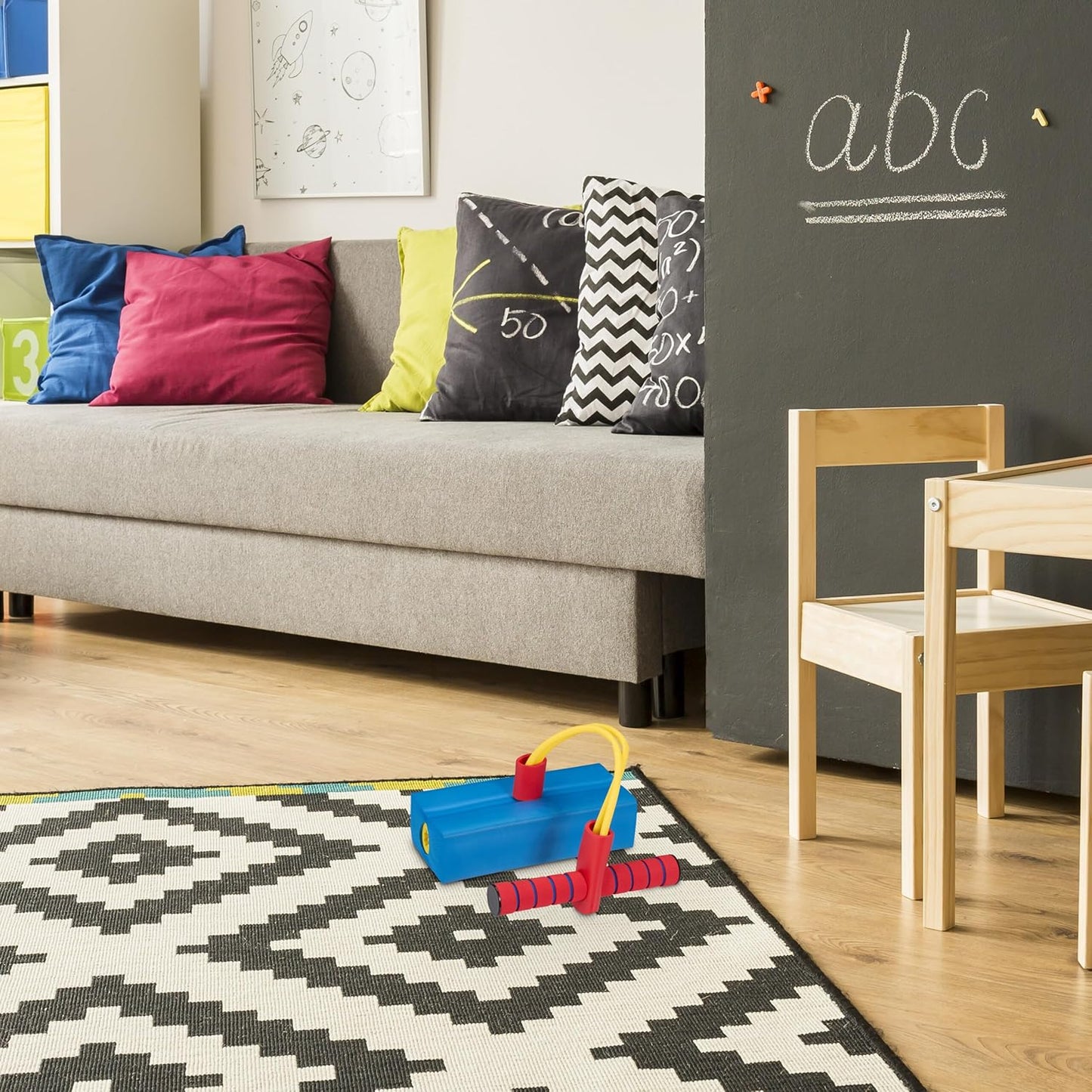 Kids Balance & Jump Toy – Grow Taller Frog Bouncer