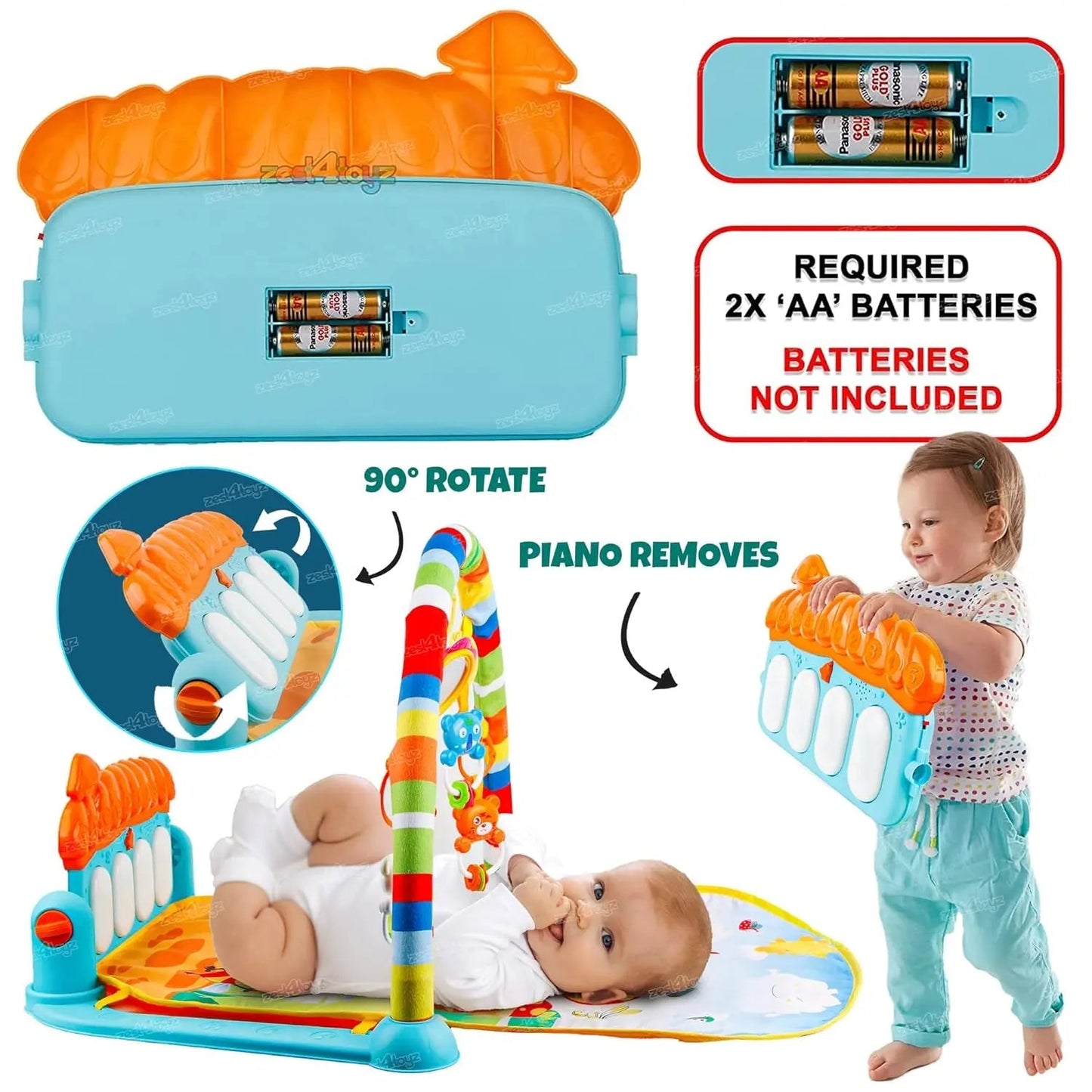 Baby Piano Play Gym Mat