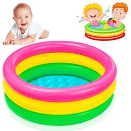 Rainbow Swimming Pool For Kids - 4 FT