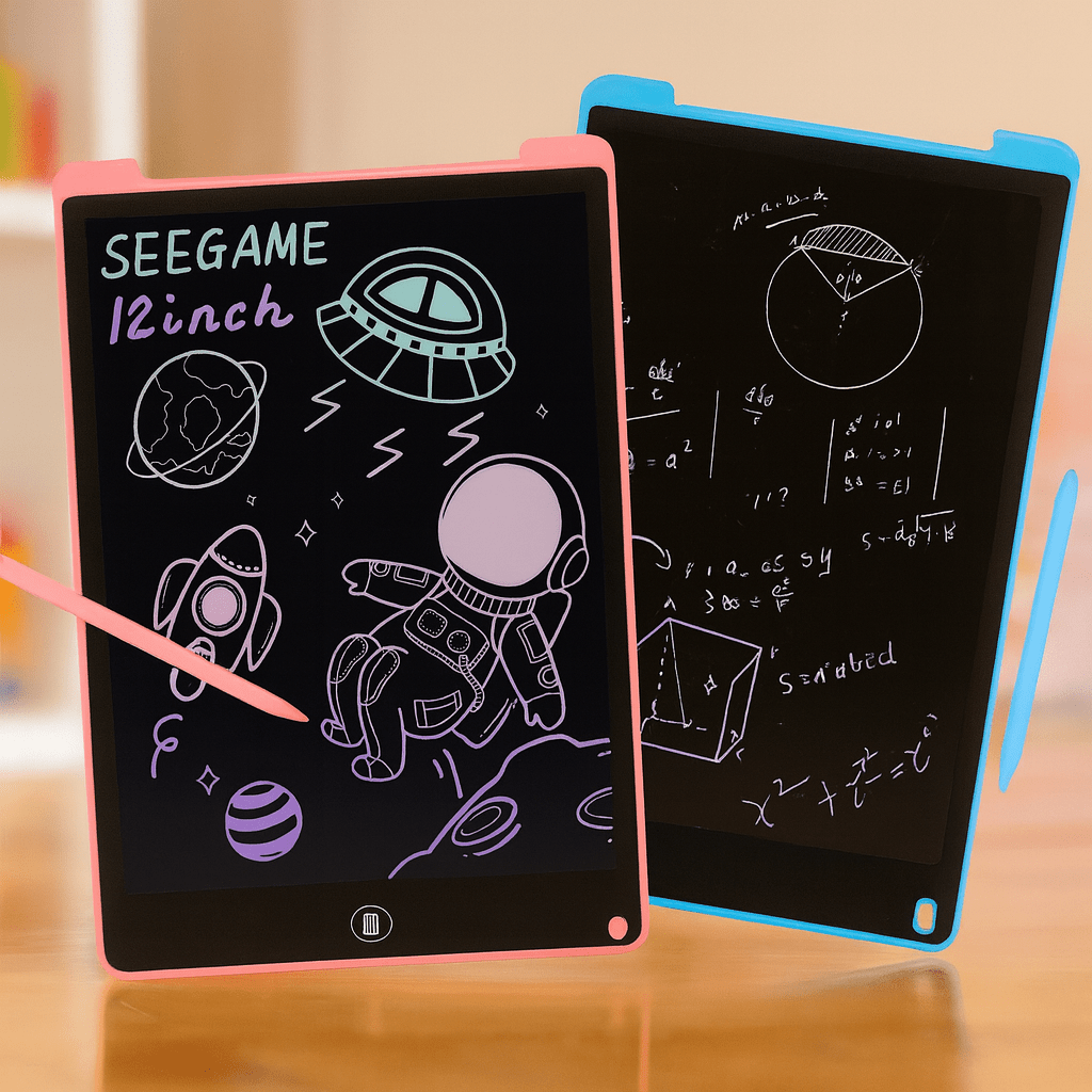 LCD Multicolor Screen Writing Tablet Erasable Writing Board