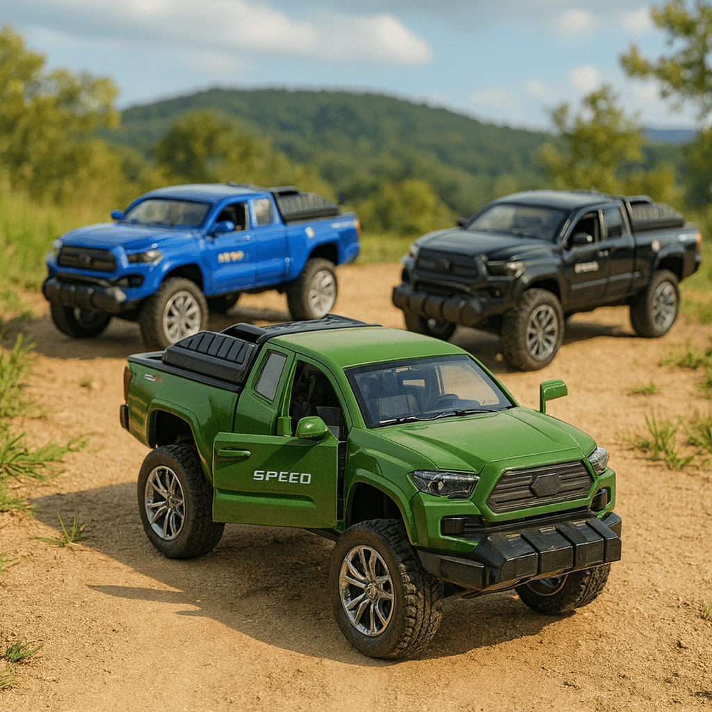 Pull-Back Metal Diecast 4x4 Revo Hilux For Kids