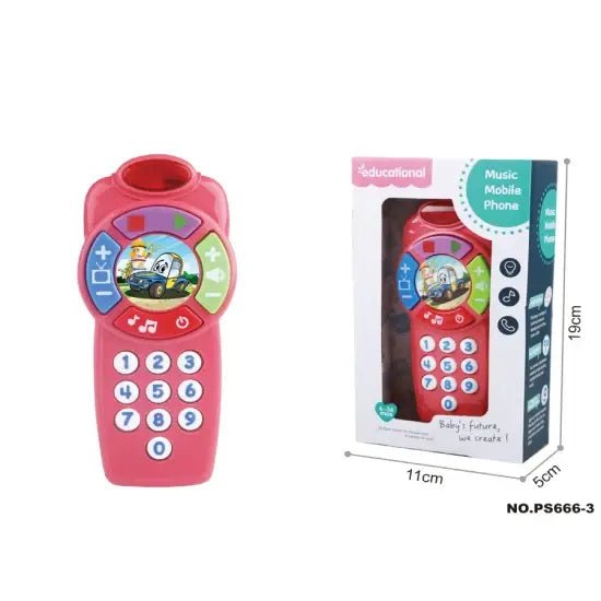 Children Smart Remote and Cell Phone with Music