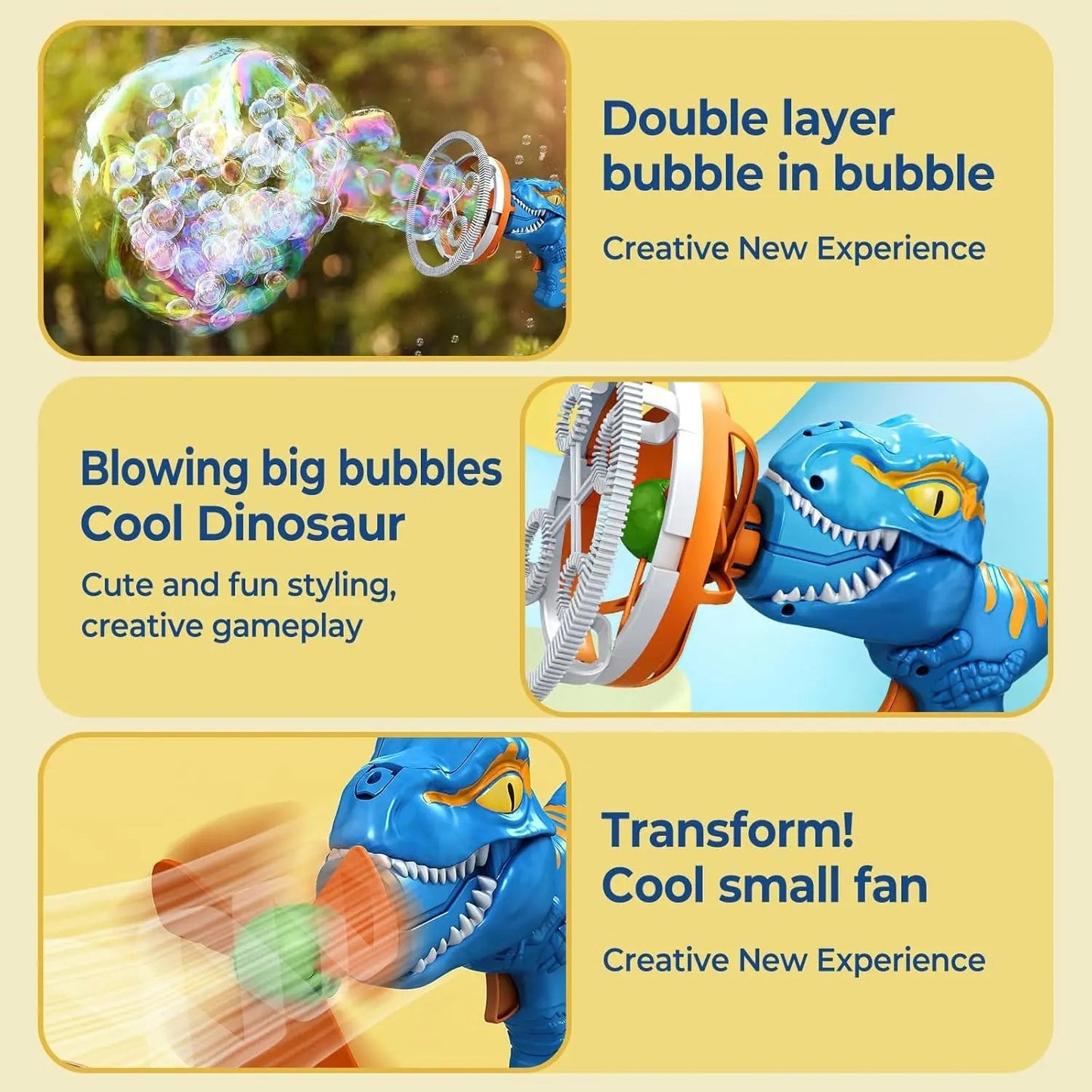Electric Bubble Maker Gun toy for Kids