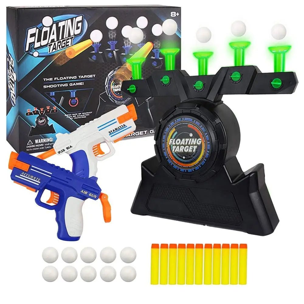 Floating Ball Target Shooting Soft Bullet Gun Toy For 2 Players