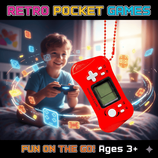 Portable Retro Tetris Console Brick Game - video game