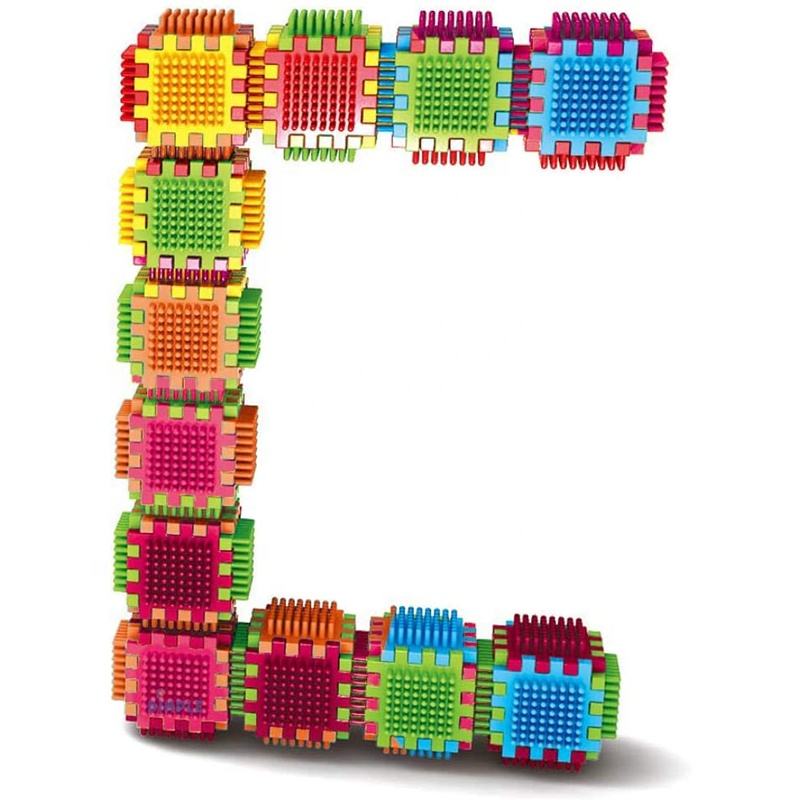 Kids Play Blocks, Creative Building Hedgehog Blocks - 120 Pcs