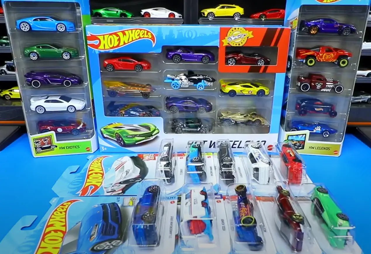 Hotwheels Metal Diecast Car Collection For Kids (Random Cars)