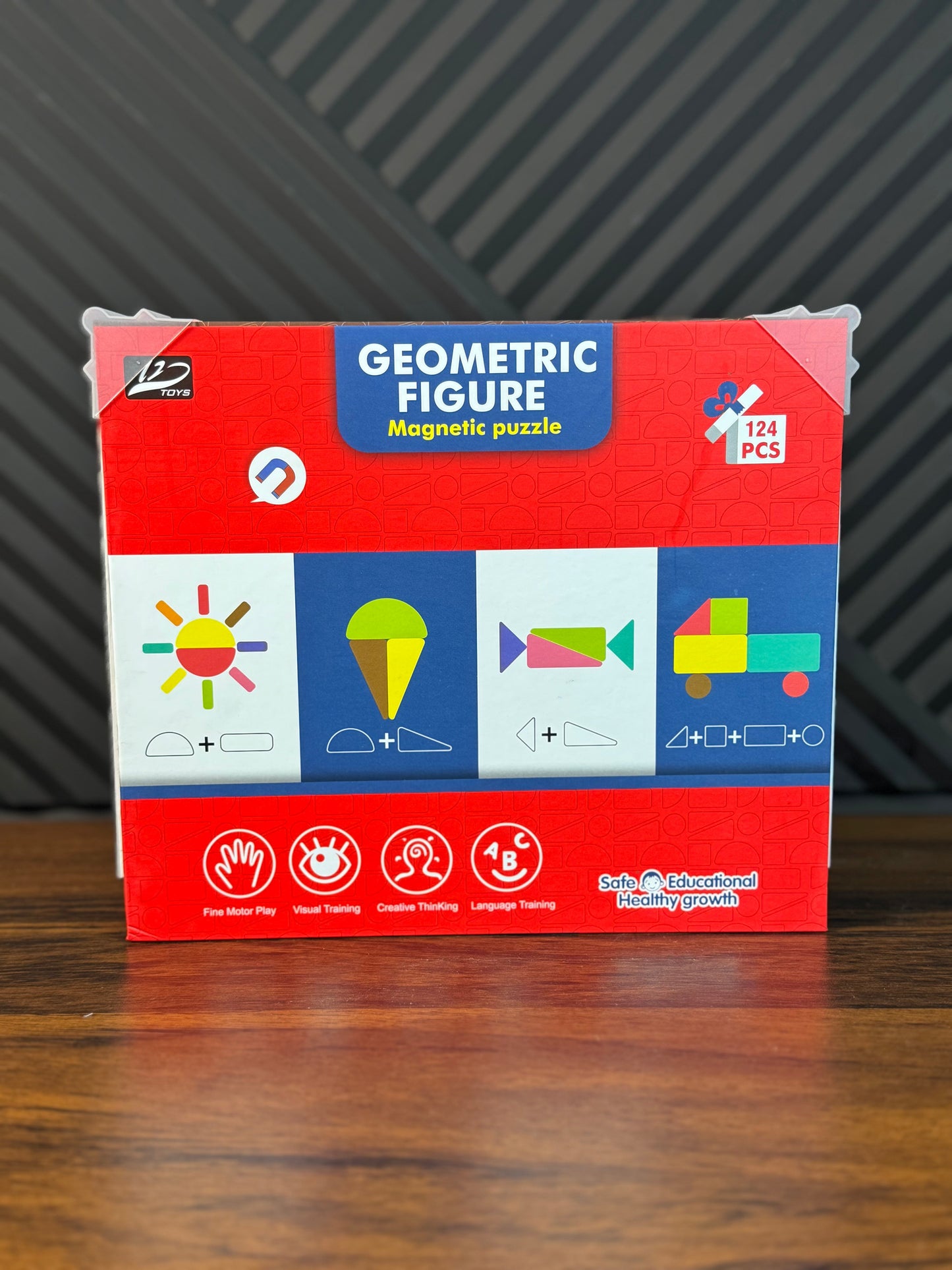 Puzzle Cube Sequence Board for kids