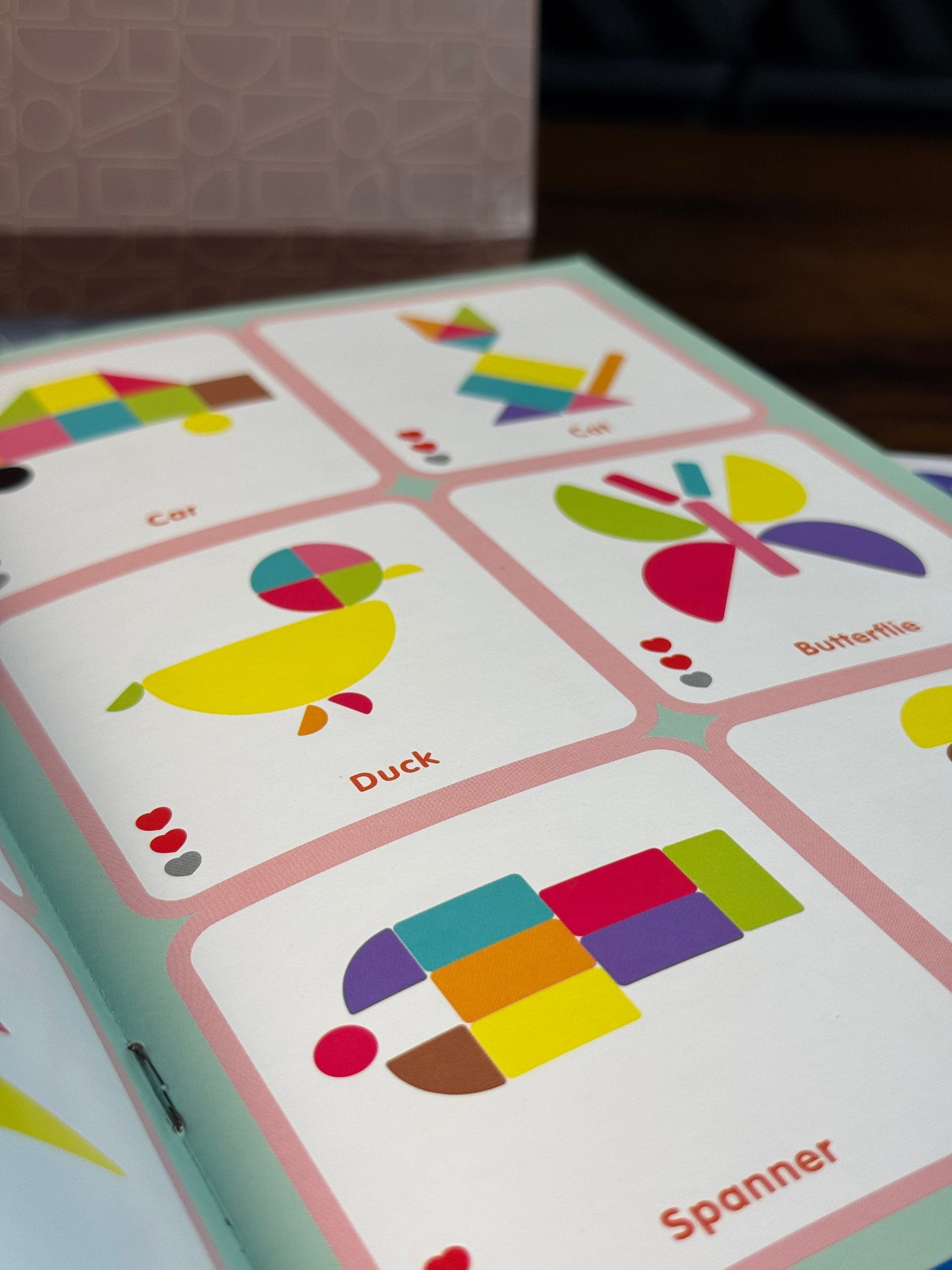 Puzzle Cube Sequence Board for kids