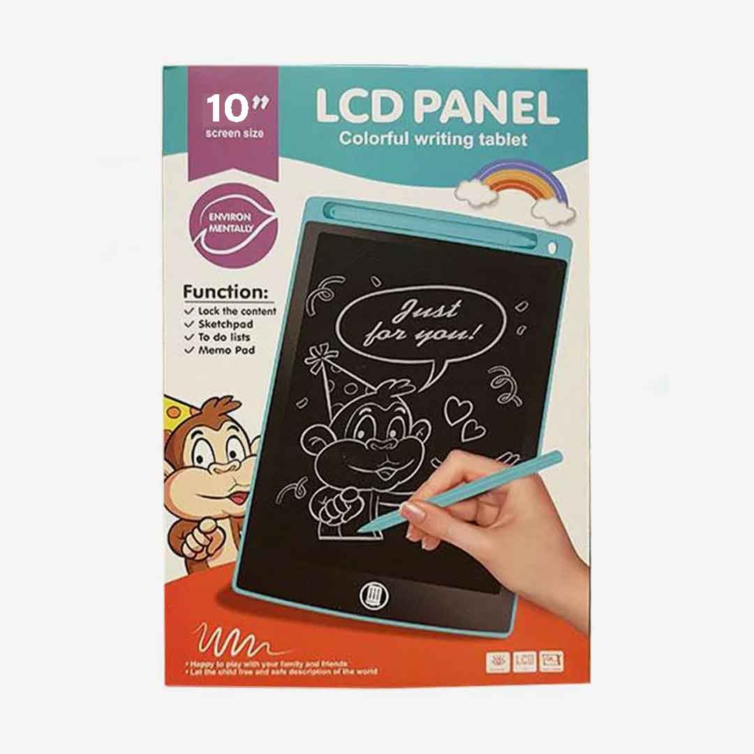 LCD Multicolor Screen Writing Tablet Erasable Writing Board