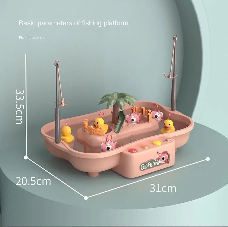 Large Fish Catching Game for Kids with Lights & Melody