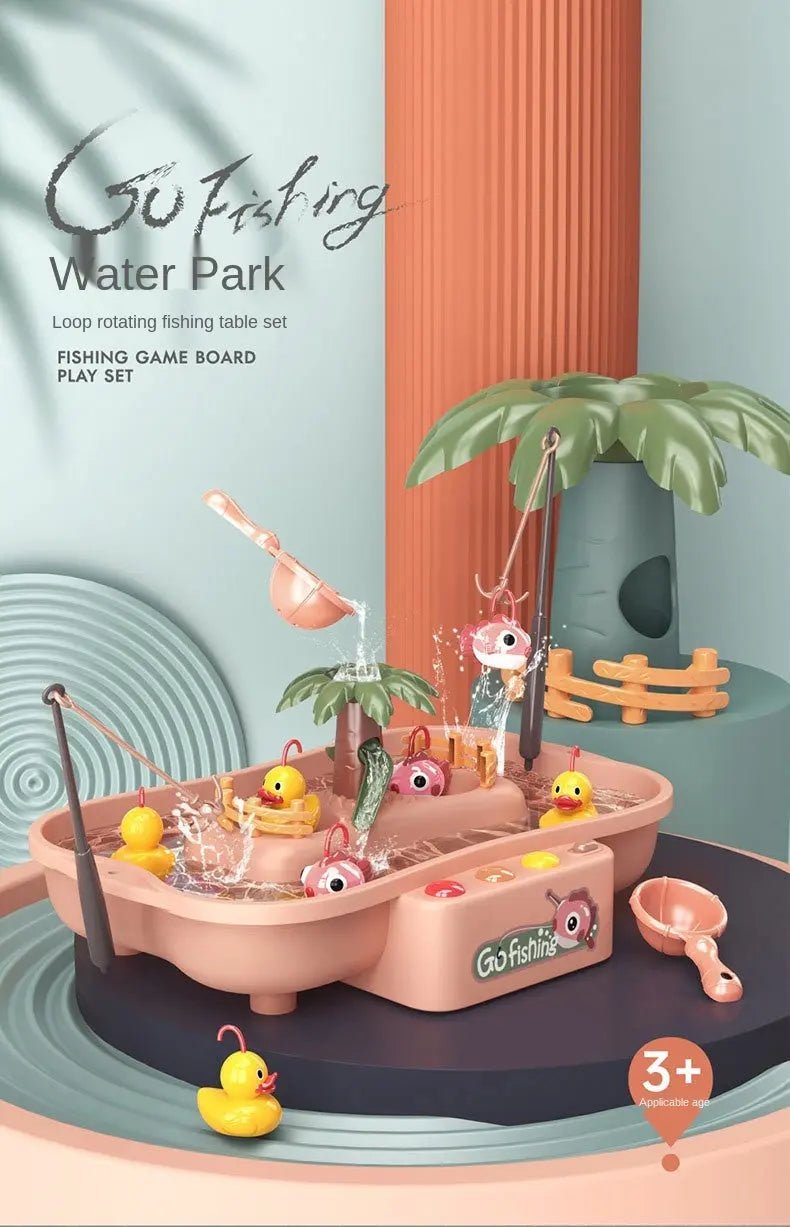 Large Fish Catching Game for Kids with Lights & Melody