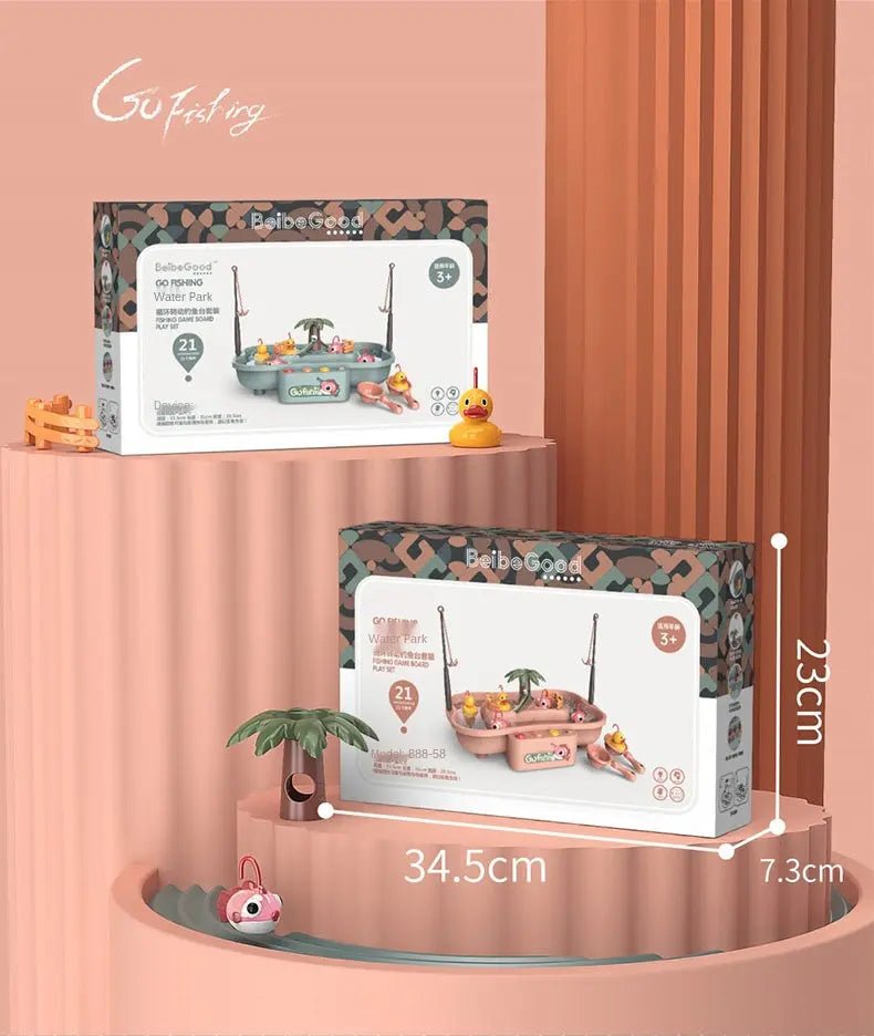 Large Fish Catching Game for Kids with Lights & Melody