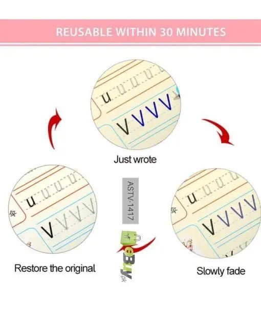 Magic Practice Copybook (Set Of 4)