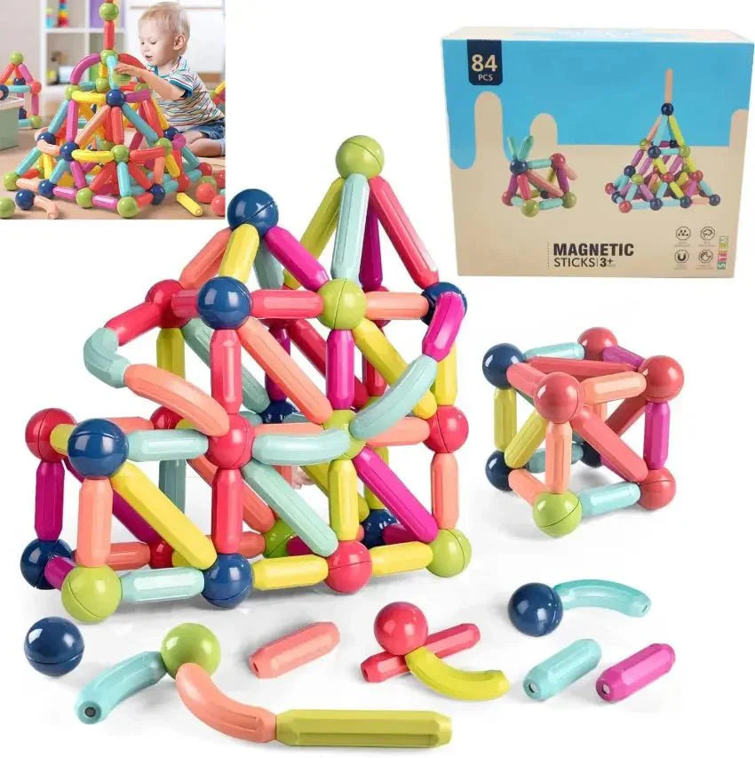 Magnetic Building Blocks Educational Toy