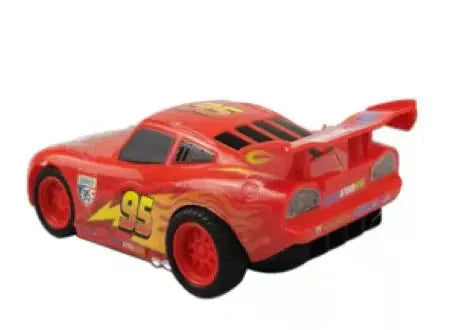 3D MC Queen Remote Control Car Plastic Lightning McQueen Vehicle