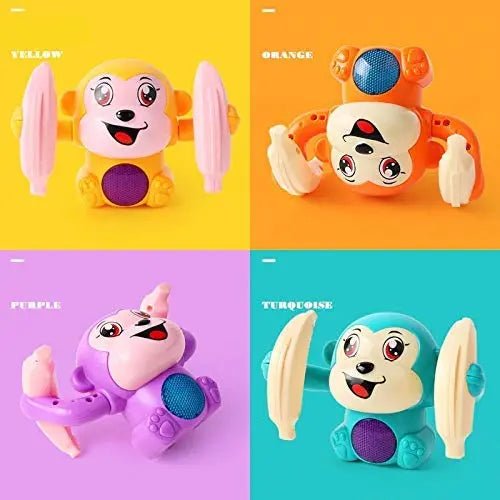 Rolling Banana Monkey Toys with Voice/Touch Sensor ON Dancing Monkey Toy