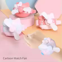 Mini Wrist Outdoor Rechargeable Cute Watch Fan