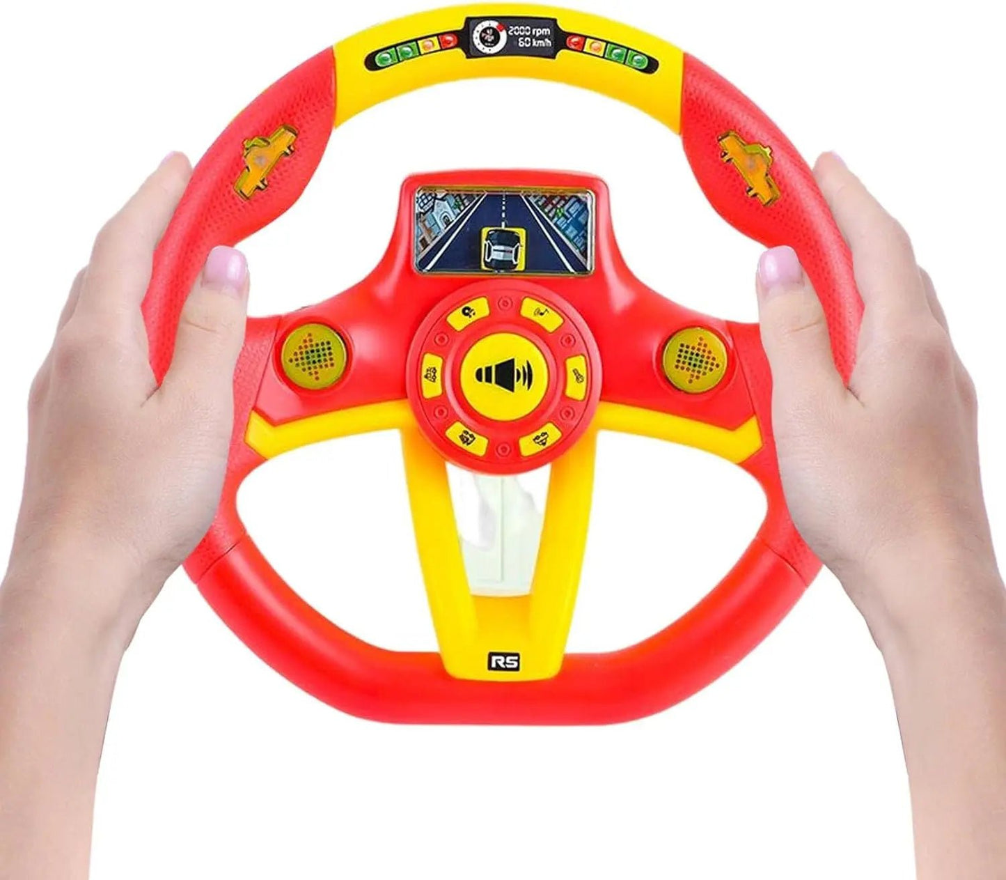 Simulated Steering Wheel Pretend Play Driving Toy