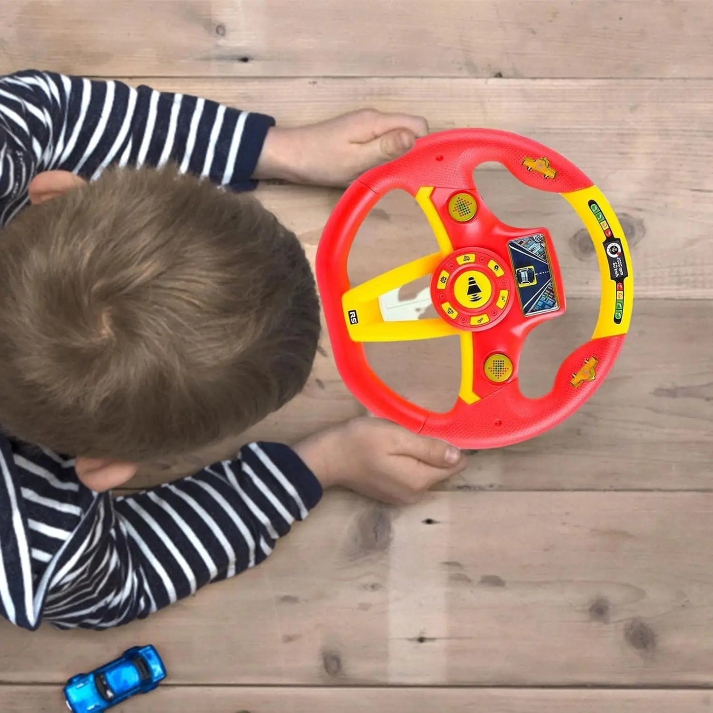 Simulated Steering Wheel Pretend Play Driving Toy