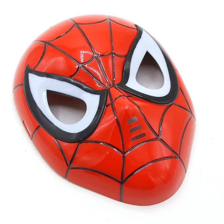 Glowing LED Light Spiderman Mask for Kids