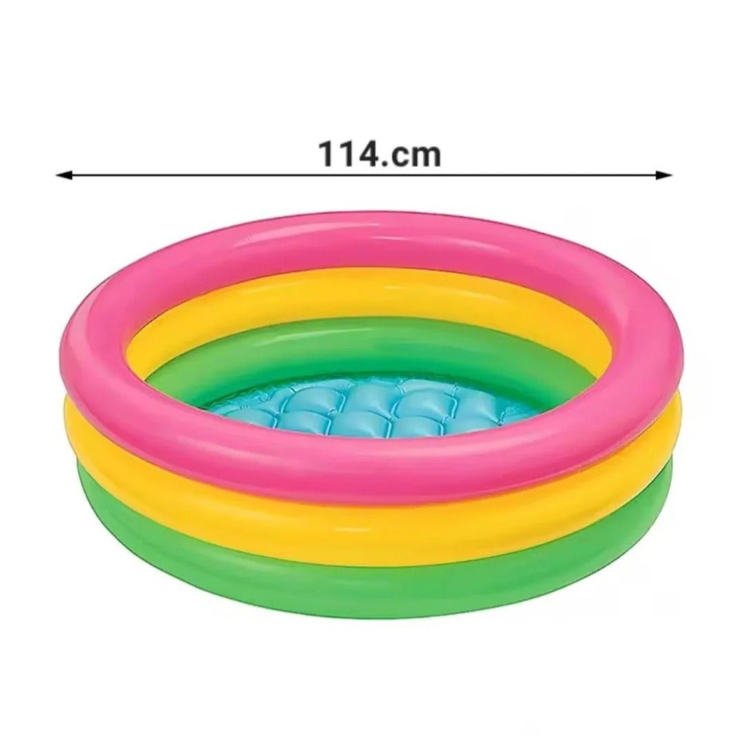 Rainbow Swimming Pool For Kids - 4 FT