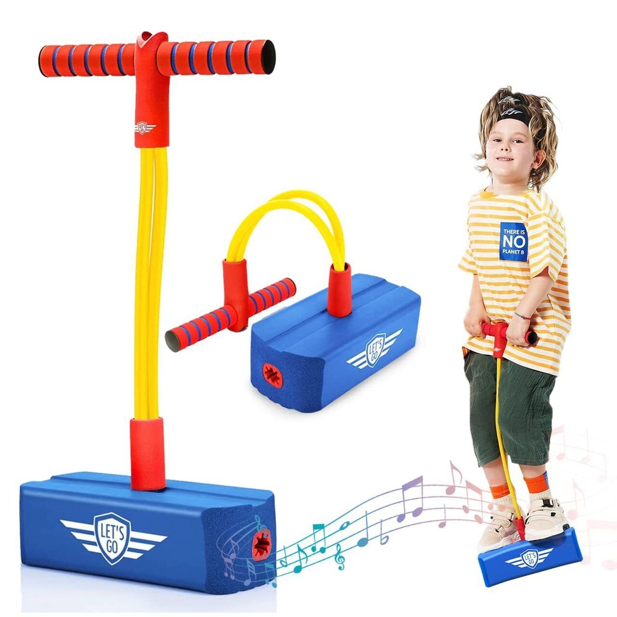 Kids Balance & Jump Toy – Grow Taller Frog Bouncer