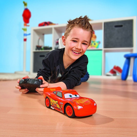 3D MC Queen Remote Control Car Plastic Lightning McQueen Vehicle