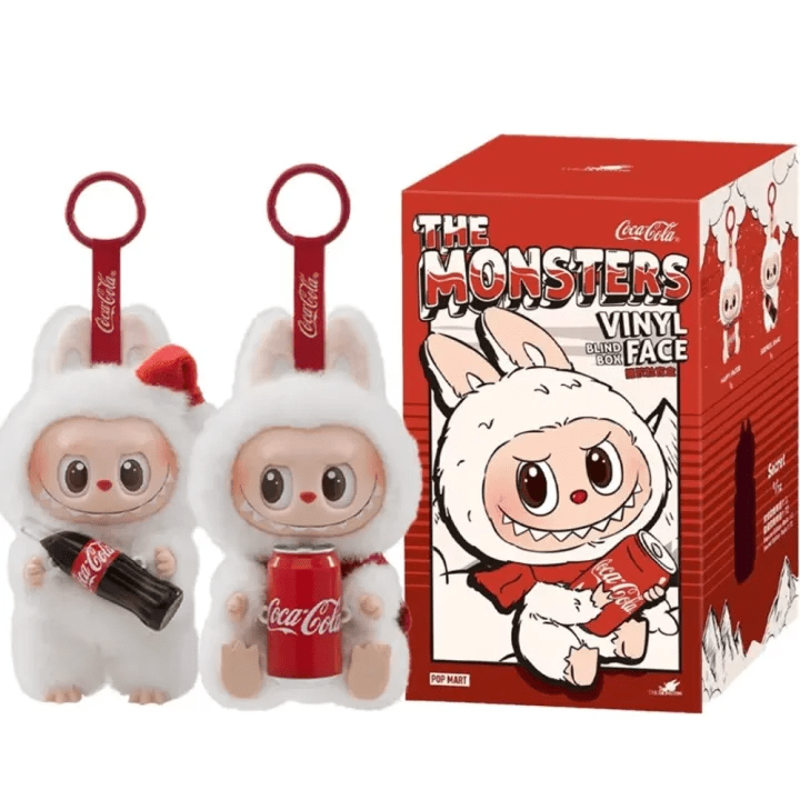 Labubu Monster Coca-Cola Series Plush Keychain Blind Box - 1 PC
