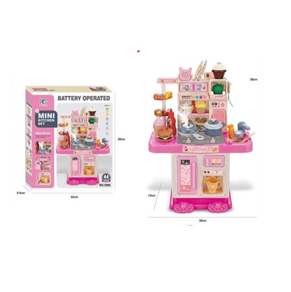 Pretend Play Kitchen Set for Kids (3960)