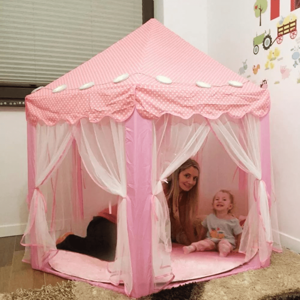 Princess Castle Play Tent House for Kids – Dreamy Playhouse for Your Little Princess
