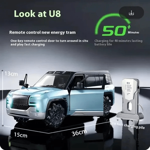 Remote Control U8 EV SUV Electric Car