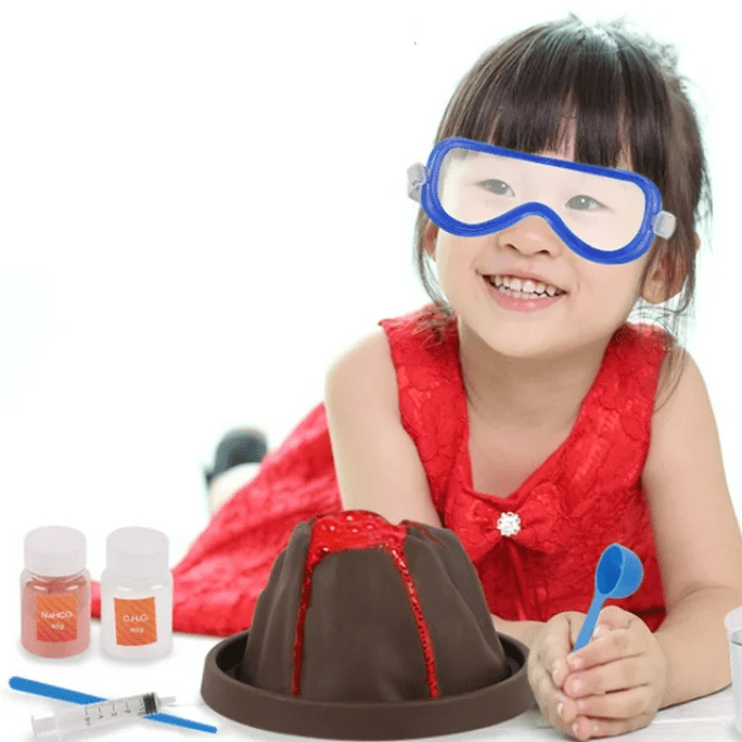 DIY Volcano Eruption Science Kit for Kids