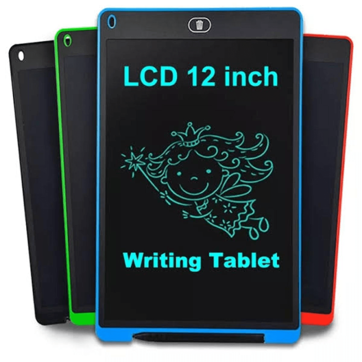 12" LCD Writing Tablet Multicolor Screen Writing Erasable Writing Board