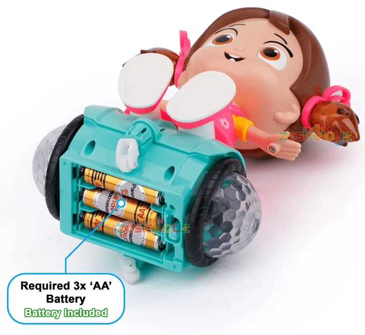 Electric Doll Toy With Lights & Music For Girls