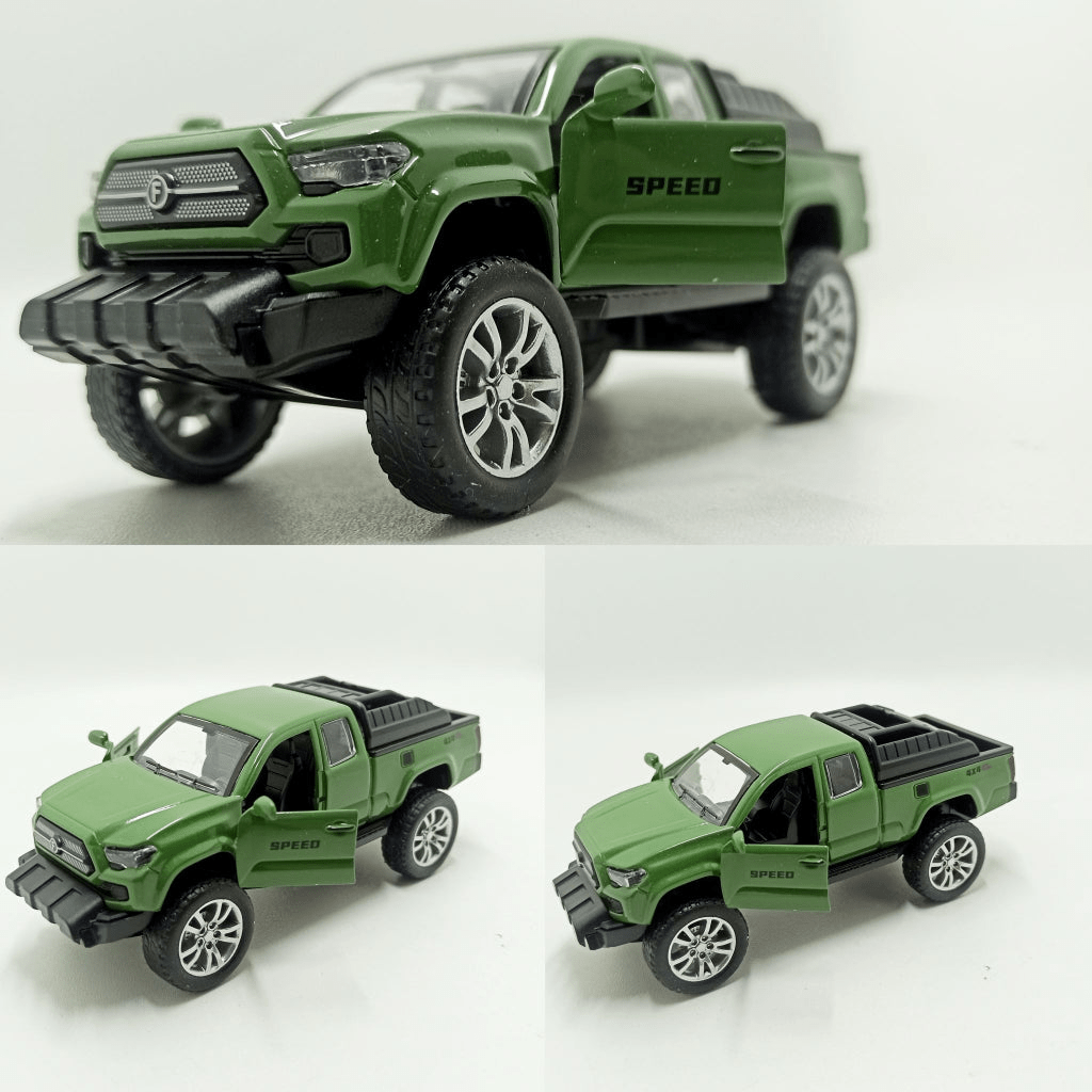 Pull-Back Metal Diecast 4x4 Revo Hilux For Kids